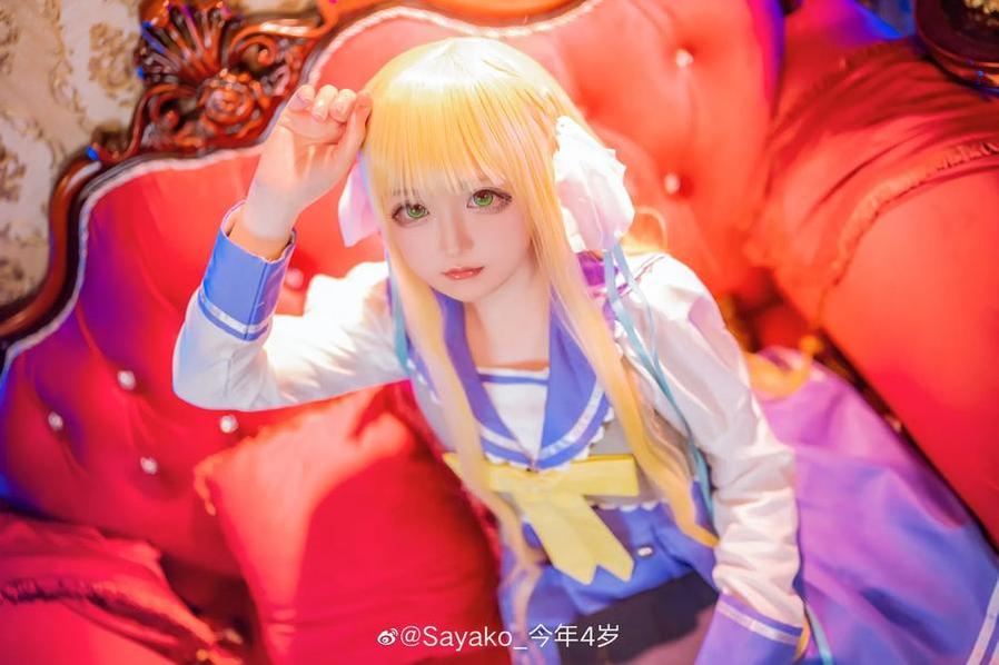 sayako今年4岁芭芭拉的最新cos作品大放送