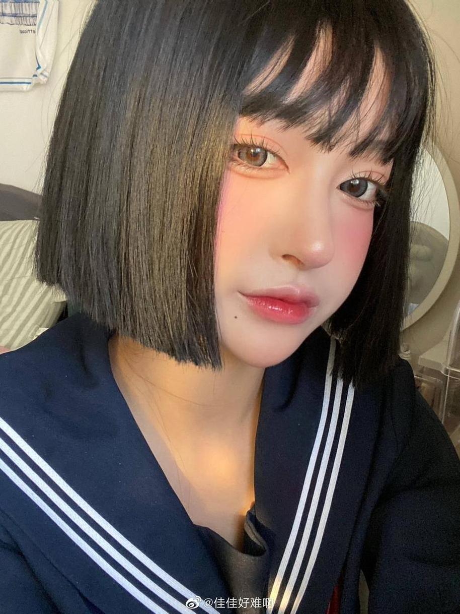 少女心爆棚cos作品佳佳好难呀图片大合集