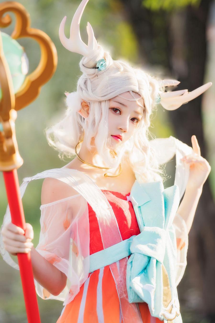 分享天使之美的樱桃喵和木绵绵免费图集照片