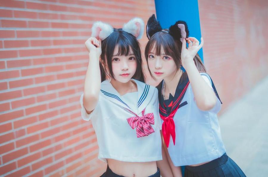 疯猫ss黑胶衣美图：摄影神品