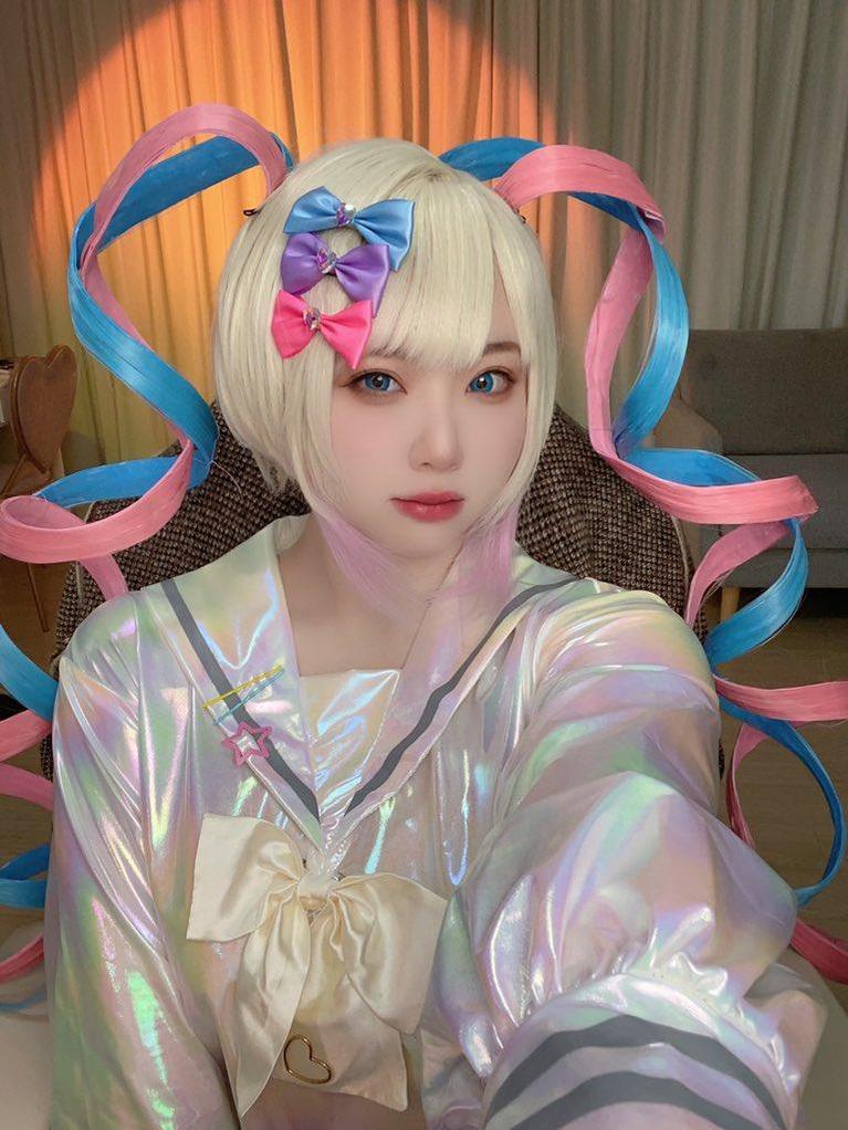 皮皮奶可可爱啦美图，网上都没有！快来看我的cos作品吧