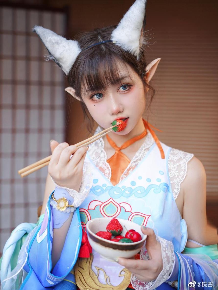 最新更新！镜酱私奔之温泉原图cosplay摄影精选大合集