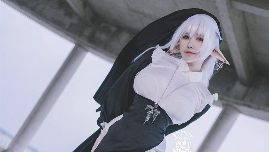 阿半今天很开心写真，cosplay照片秀气十足