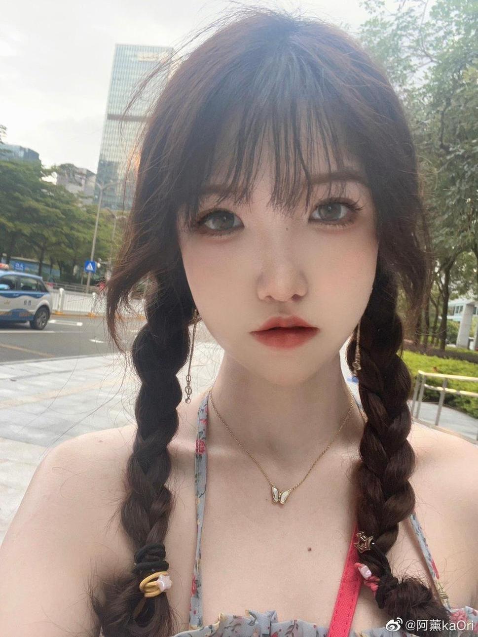 惊人视觉盛宴！阿薰kaori制服高清照片