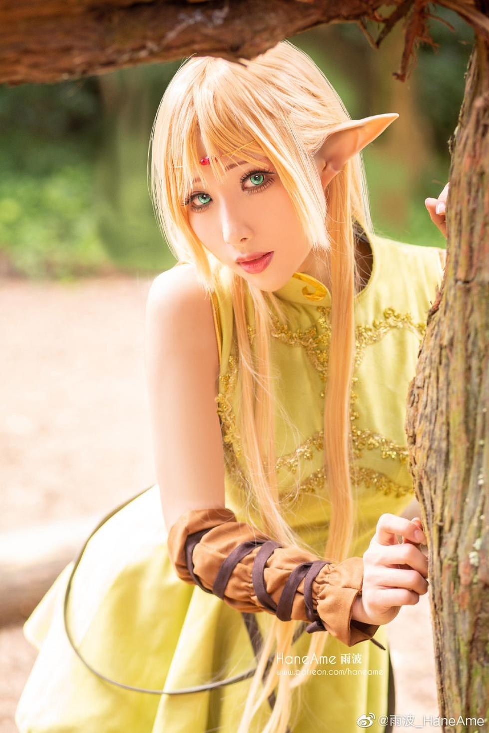 雨波haneame年龄的cosplay，让你感受到角色本身的魅力与神秘。